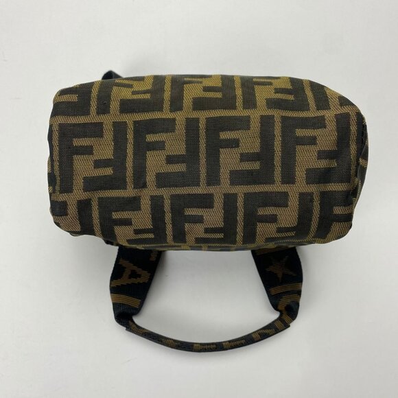 FENDI Zucca Mini Baguette Tote Bag Rare - Picture 4 of 14
